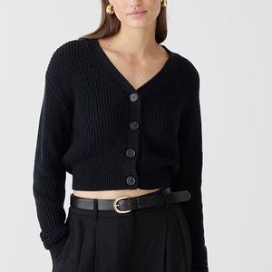 J Crew Cropped Cardigan